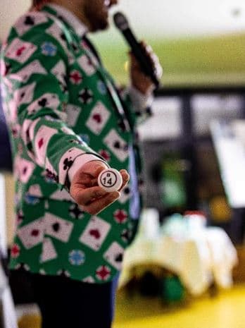 Bingo privātā pasākumā Jaunajā teikā