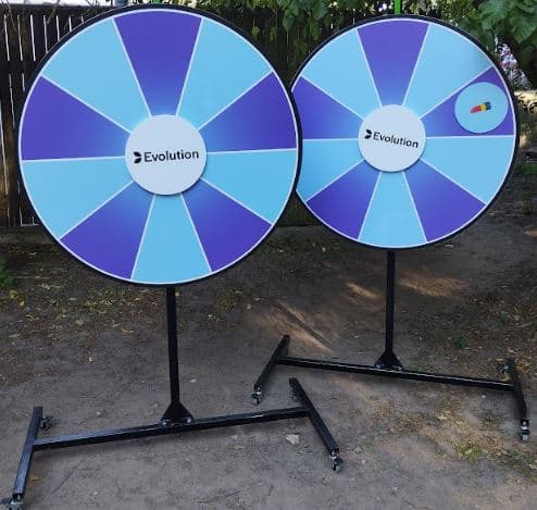 Laimes ratu izstrāde Evolution.