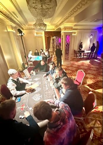 Pokera galdu turnīrs Studio69