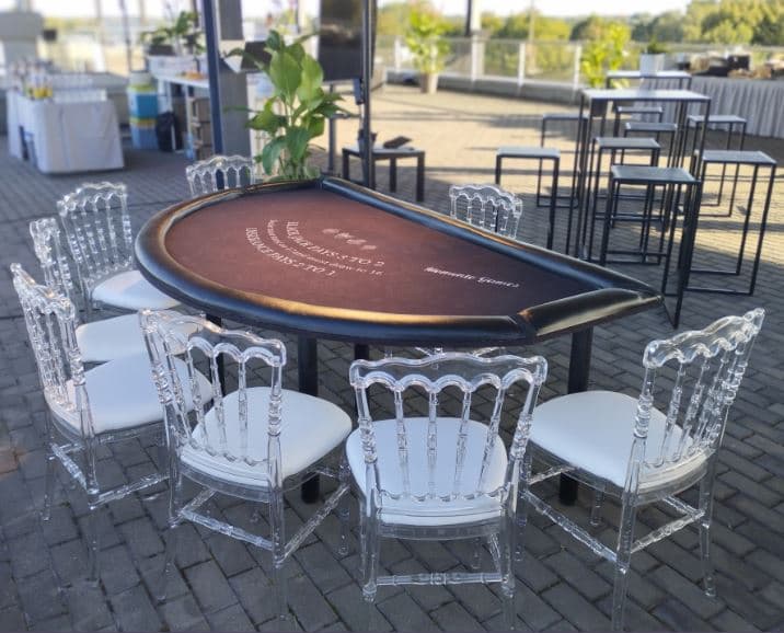 Blackjack galda noma Veho pasākumā